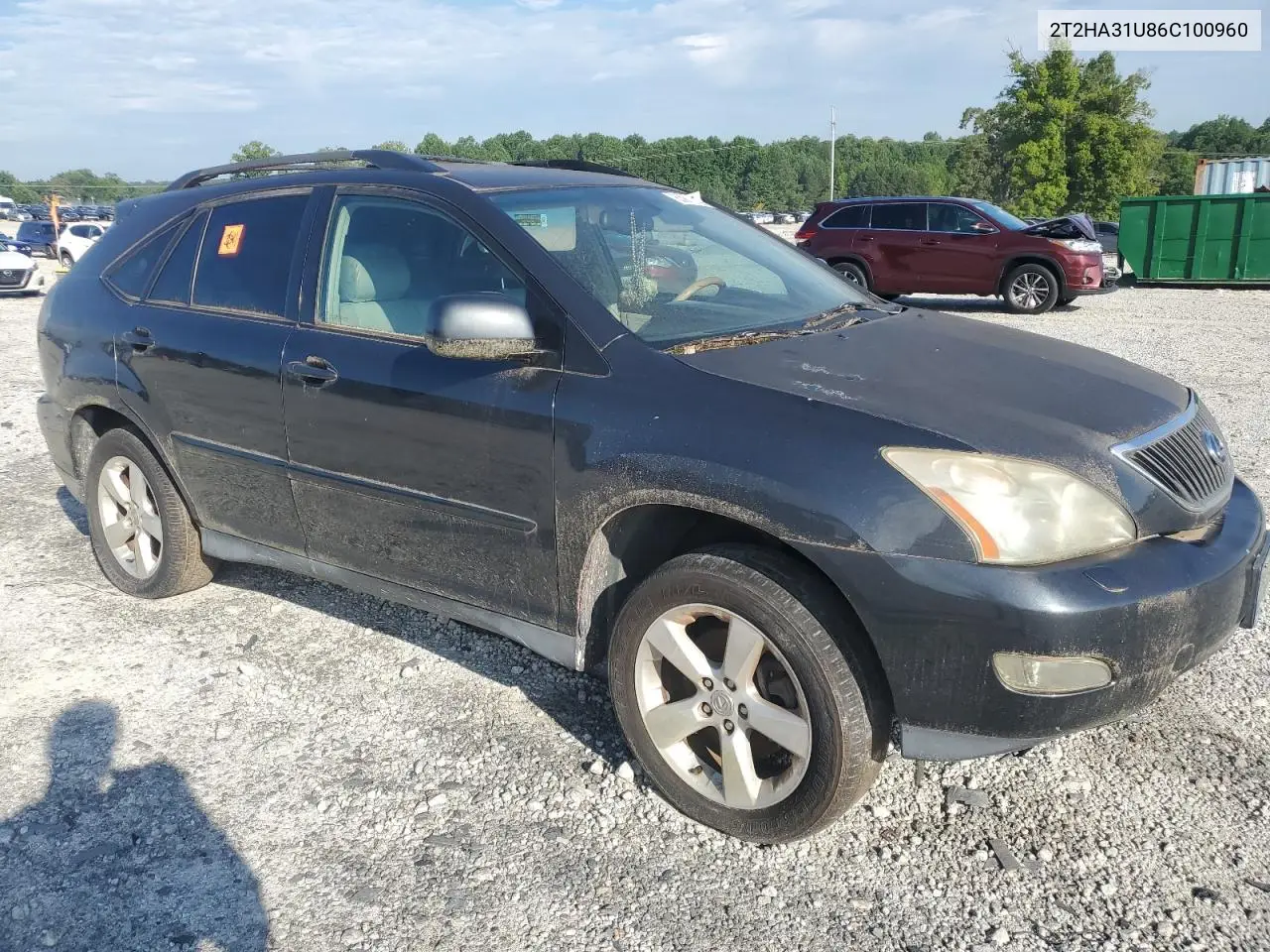 2006 Lexus Rx 330 VIN: 2T2HA31U86C100960 Lot: 63908345