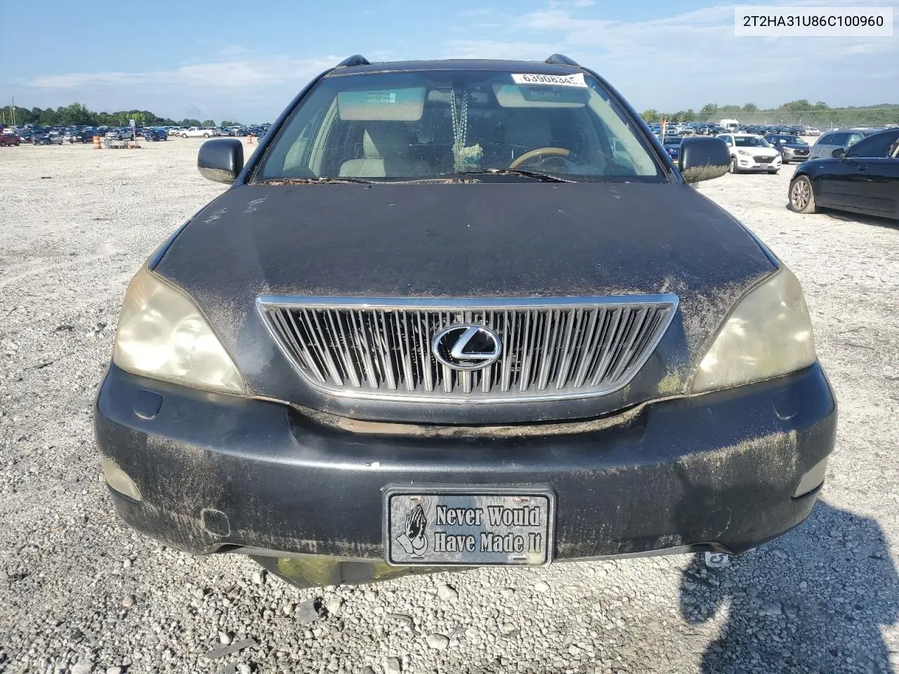 2006 Lexus Rx 330 VIN: 2T2HA31U86C100960 Lot: 63908345