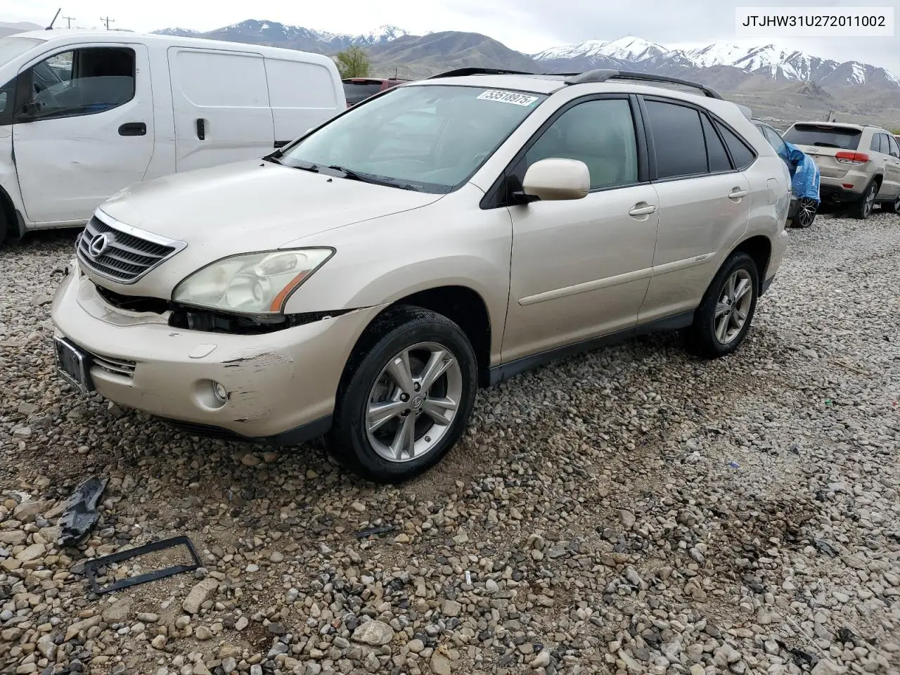 2007 Lexus Rx 400H VIN: JTJHW31U272011002 Lot: 53518975