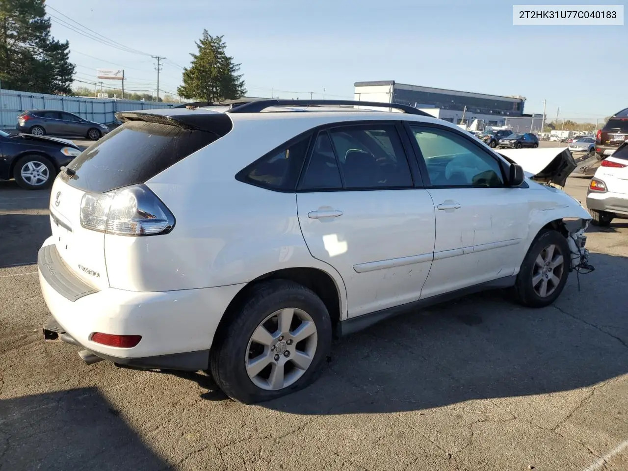 2007 Lexus Rx 350 VIN: 2T2HK31U77C040183 Lot: 53807855