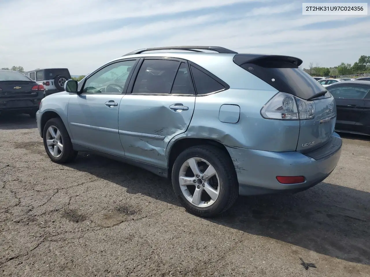 2007 Lexus Rx 350 VIN: 2T2HK31U97C024356 Lot: 55842115