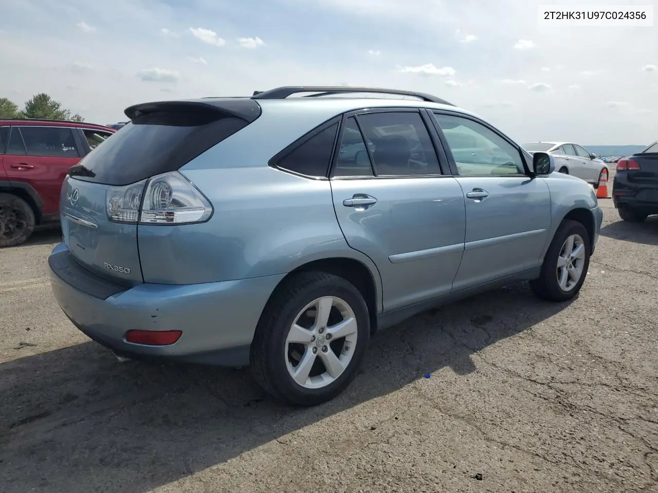 2007 Lexus Rx 350 VIN: 2T2HK31U97C024356 Lot: 55842115