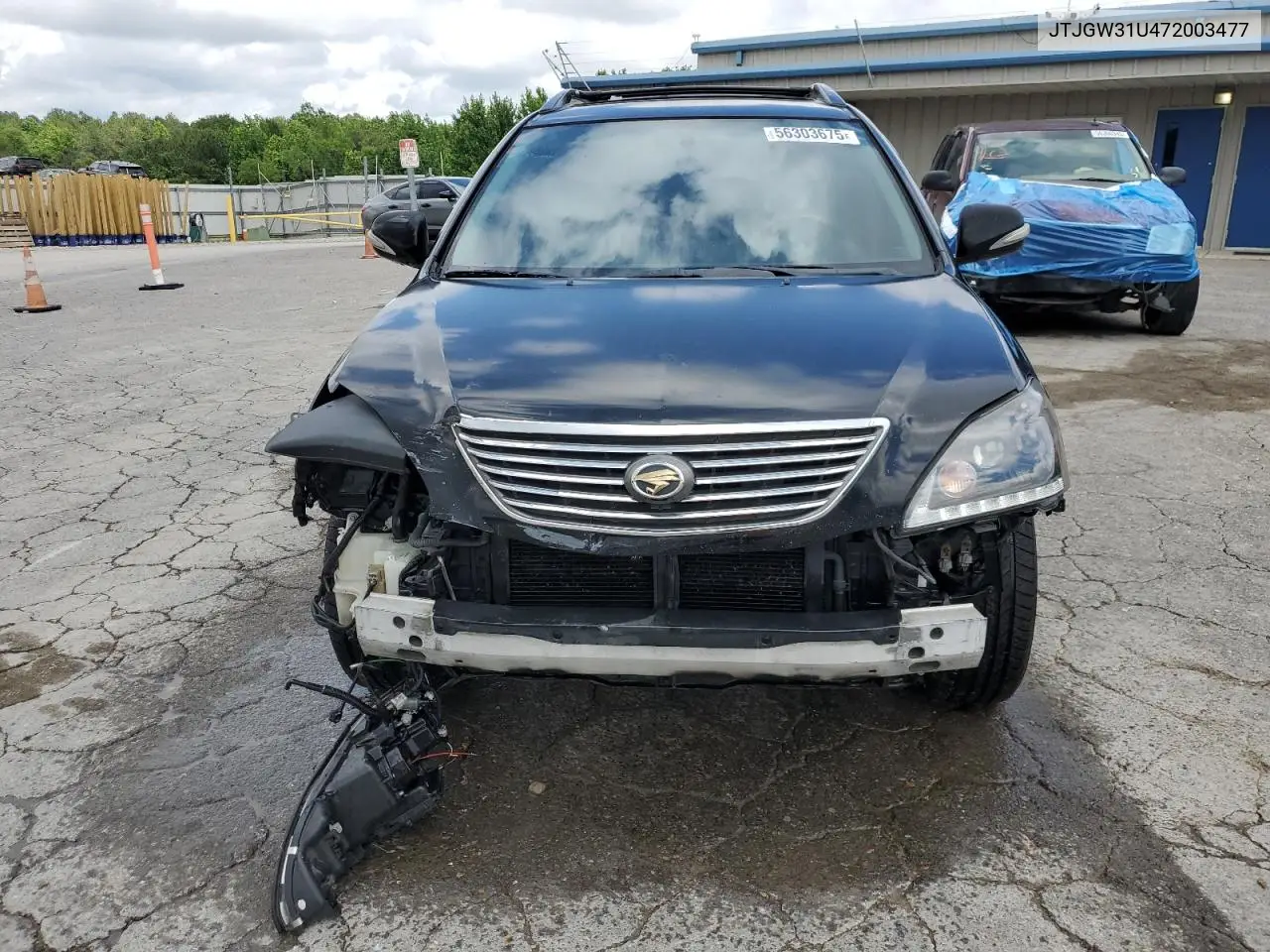 2007 Lexus Rx 400H VIN: JTJGW31U472003477 Lot: 56303675