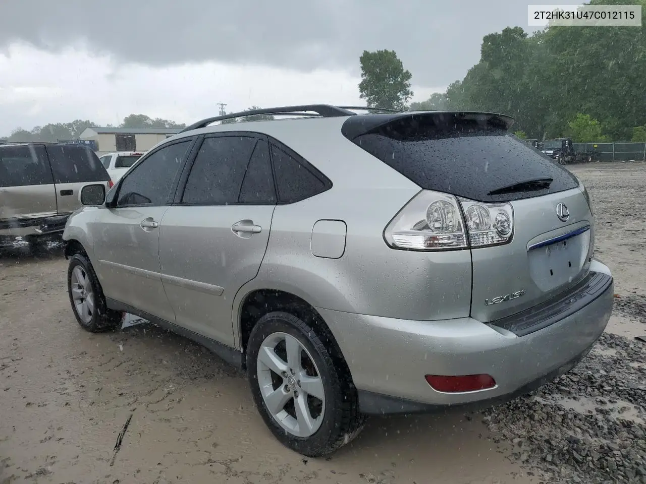 2007 Lexus Rx 350 VIN: 2T2HK31U47C012115 Lot: 56494795