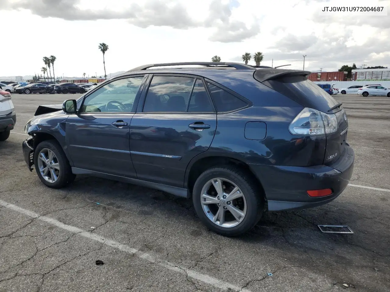 2007 Lexus Rx 400H VIN: JTJGW31U972004687 Lot: 57142905