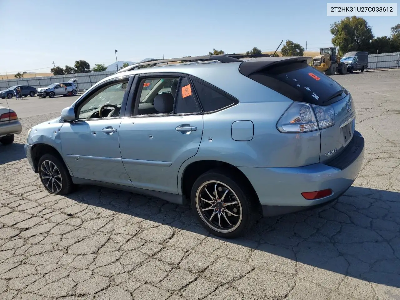 2007 Lexus Rx 350 VIN: 2T2HK31U27C033612 Lot: 60467215