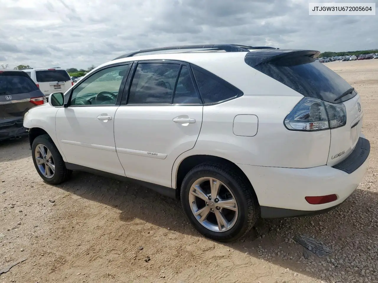 2007 Lexus Rx 400H VIN: JTJGW31U672005604 Lot: 61143715