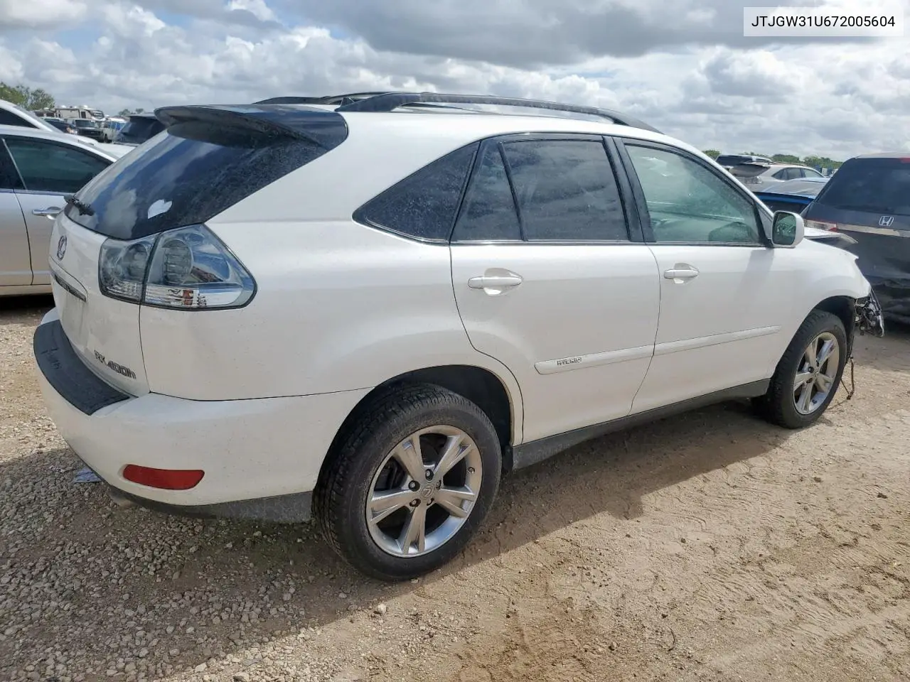 2007 Lexus Rx 400H VIN: JTJGW31U672005604 Lot: 61143715