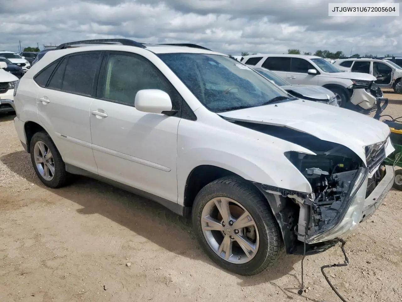 2007 Lexus Rx 400H VIN: JTJGW31U672005604 Lot: 61143715
