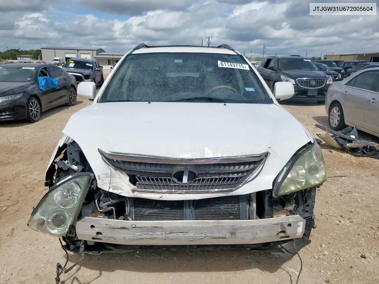 2007 Lexus Rx 400H VIN: JTJGW31U672005604 Lot: 61143715
