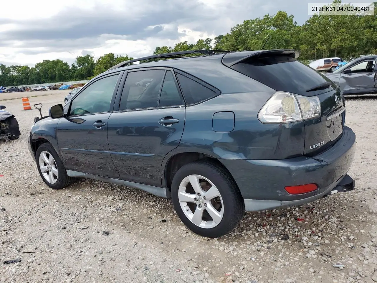 2007 Lexus Rx 350 VIN: 2T2HK31U47C040481 Lot: 61731115