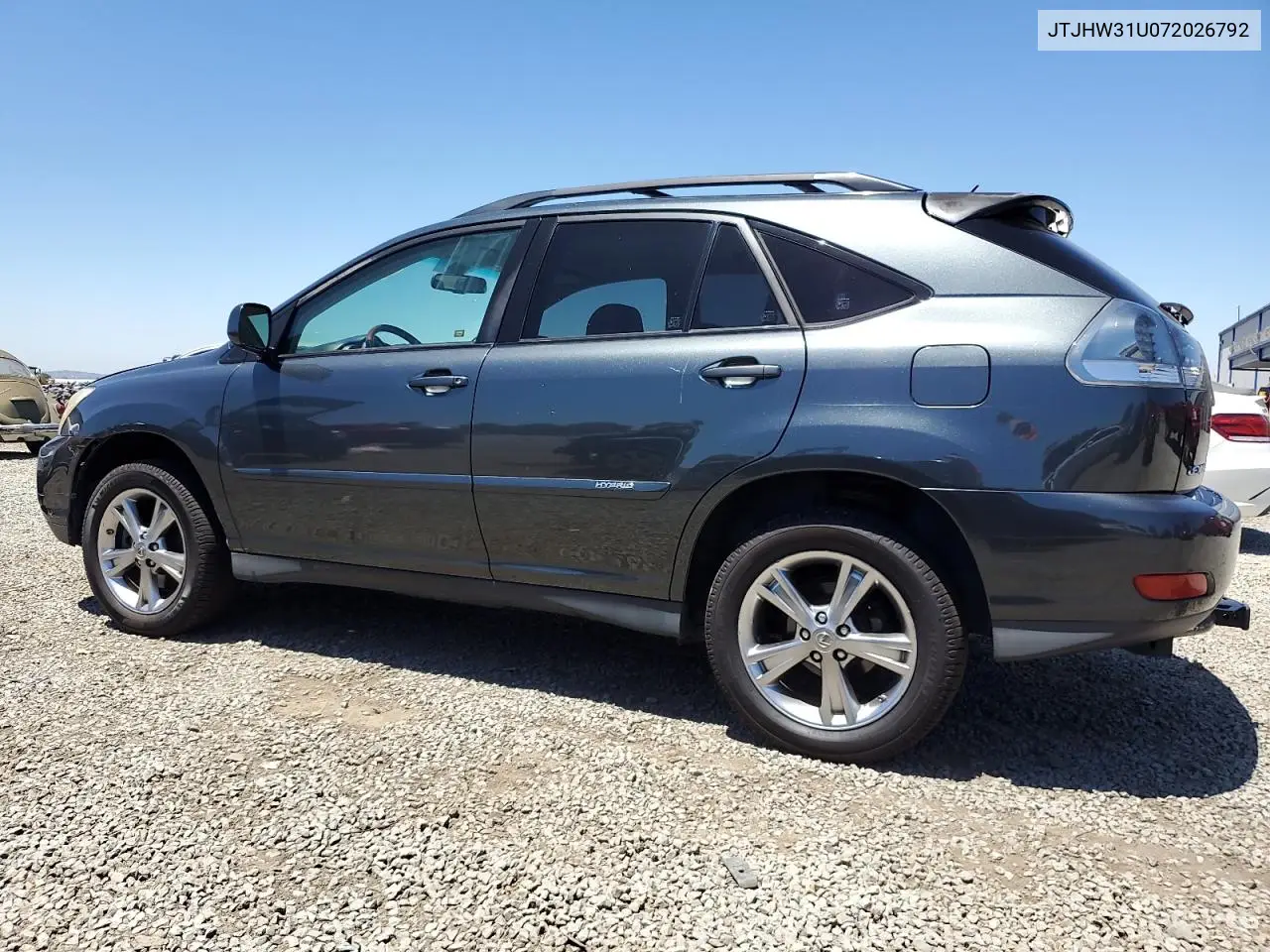 2007 Lexus Rx 400H VIN: JTJHW31U072026792 Lot: 62728935