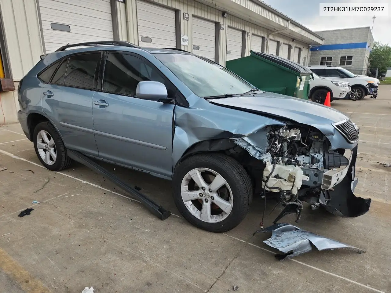2007 Lexus Rx 350 VIN: 2T2HK31U47C029237 Lot: 62868485