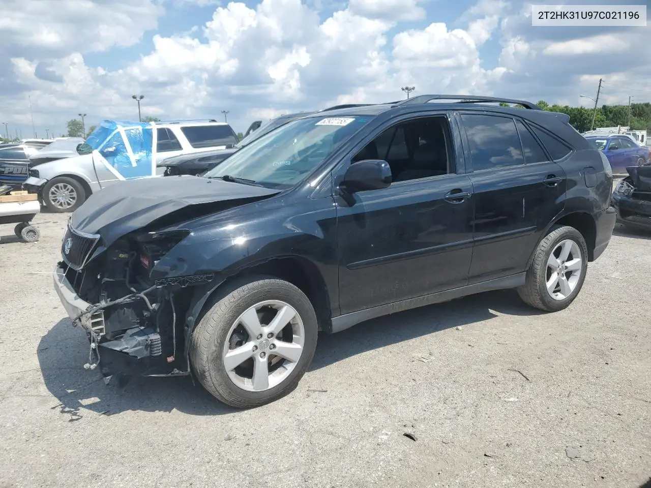 2007 Lexus Rx 350 VIN: 2T2HK31U97C021196 Lot: 62922155