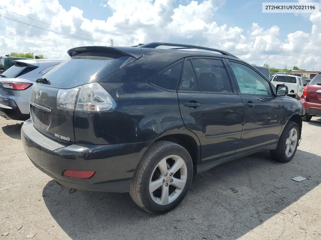 2007 Lexus Rx 350 VIN: 2T2HK31U97C021196 Lot: 62922155