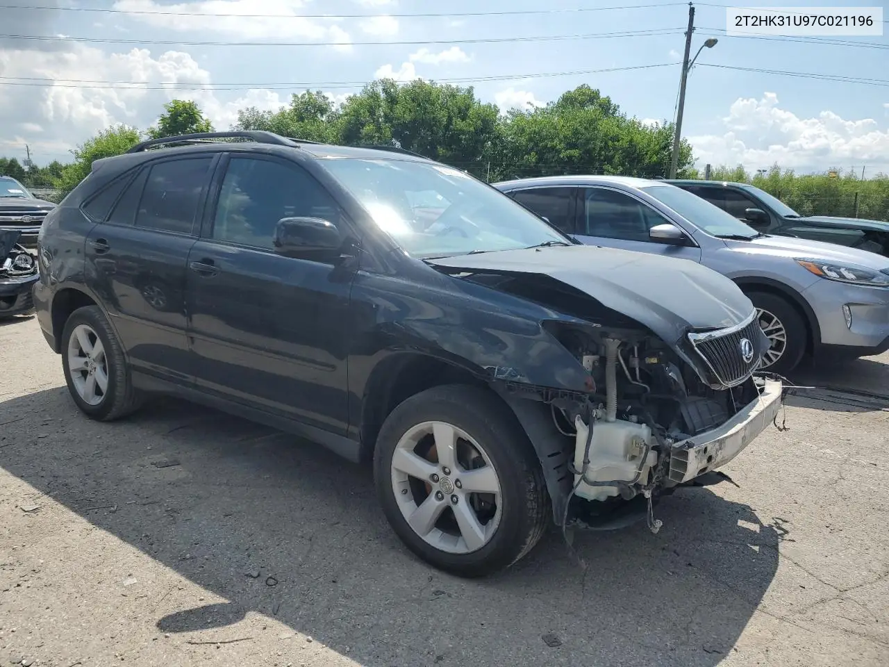 2007 Lexus Rx 350 VIN: 2T2HK31U97C021196 Lot: 62922155