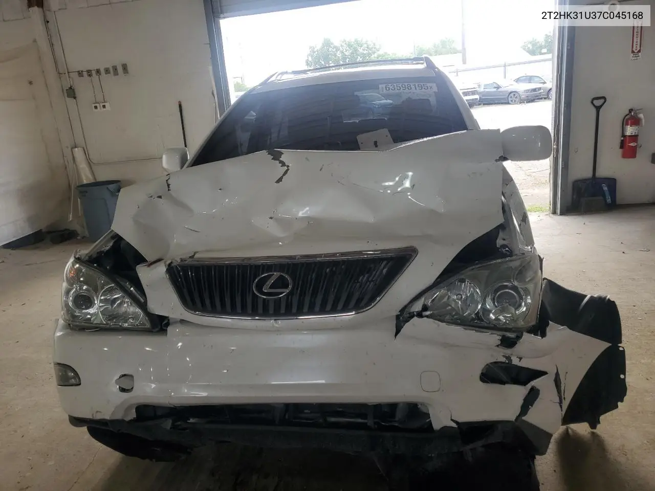 2007 Lexus Rx 350 VIN: 2T2HK31U37C045168 Lot: 63598195