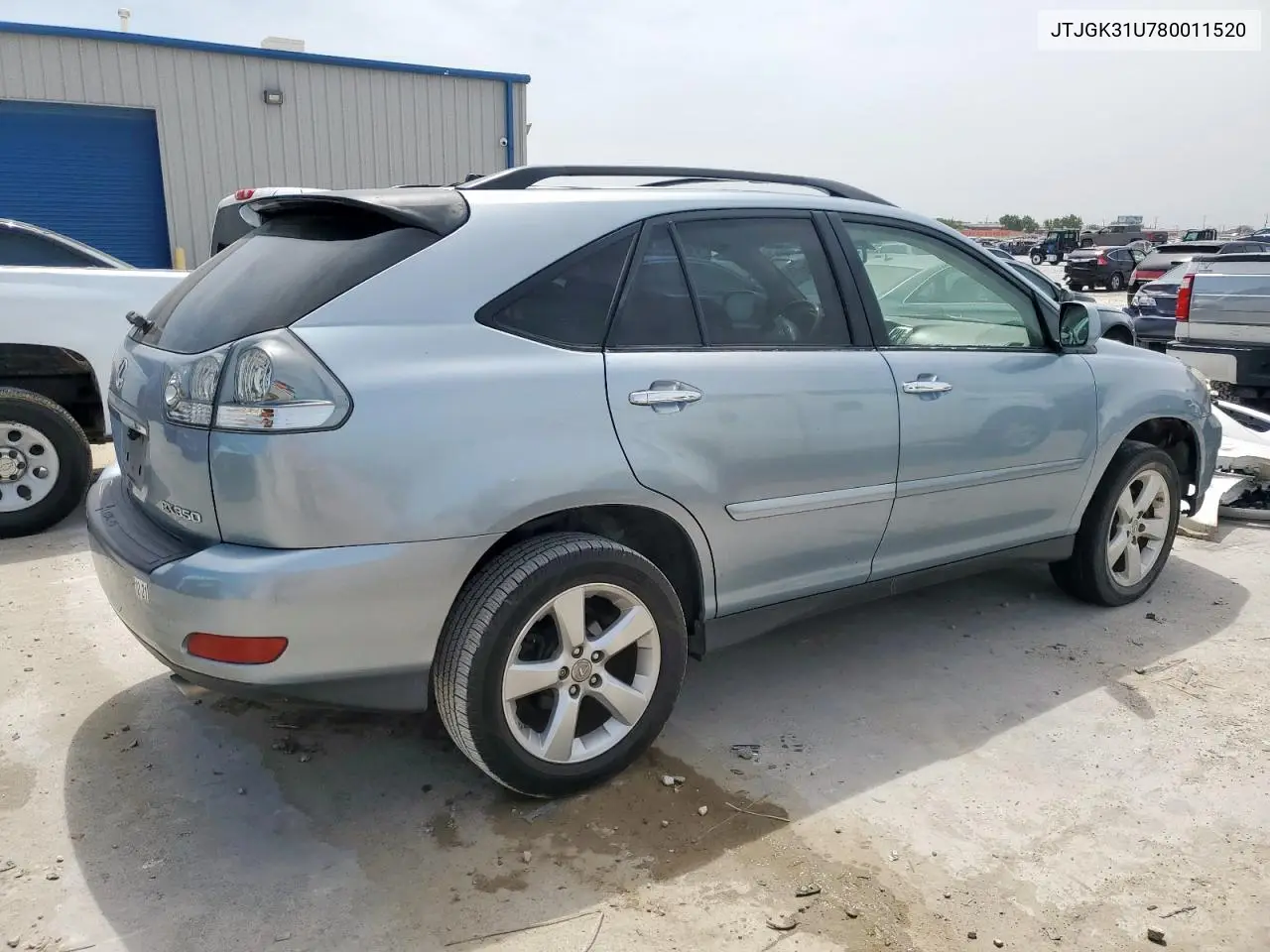 2008 Lexus Rx 350 VIN: JTJGK31U780011520 Lot: 56695115