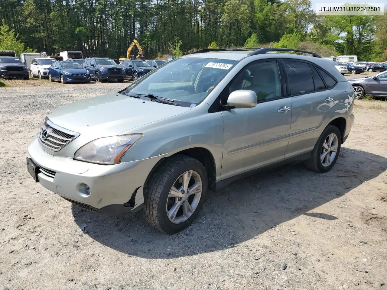 jtjhw31u882042501 JTJHW31U882042501 2008 Lexus Rx 400H