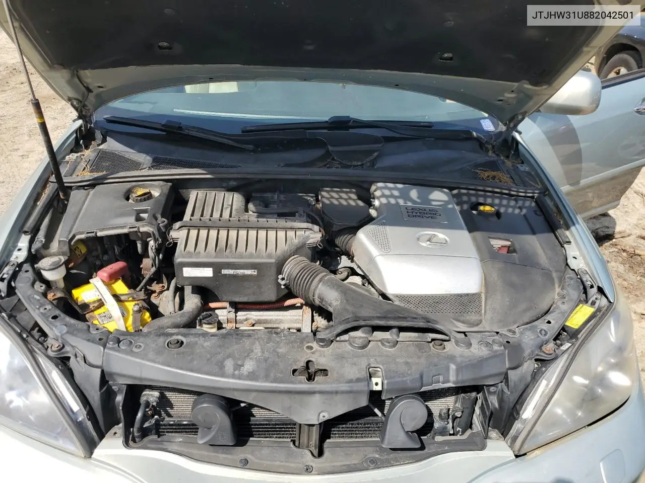 jtjhw31u882042501 JTJHW31U882042501 2008 Lexus Rx 400H