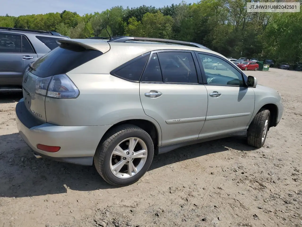 jtjhw31u882042501 JTJHW31U882042501 2008 Lexus Rx 400H
