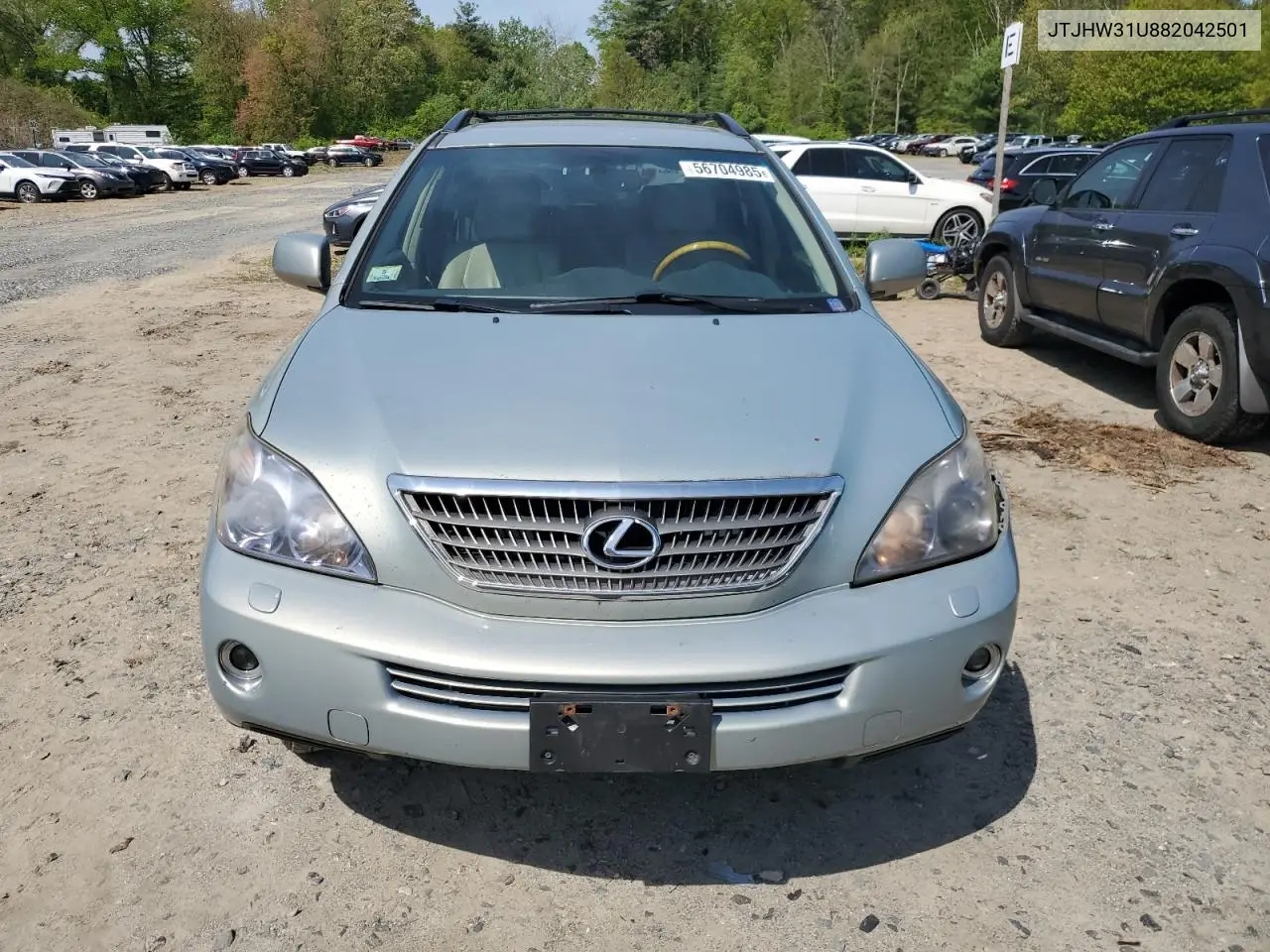 jtjhw31u882042501 JTJHW31U882042501 2008 Lexus Rx 400H