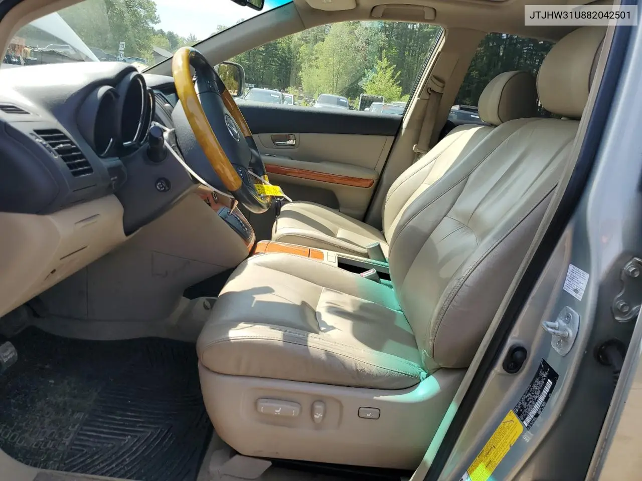 jtjhw31u882042501 JTJHW31U882042501 2008 Lexus Rx 400H