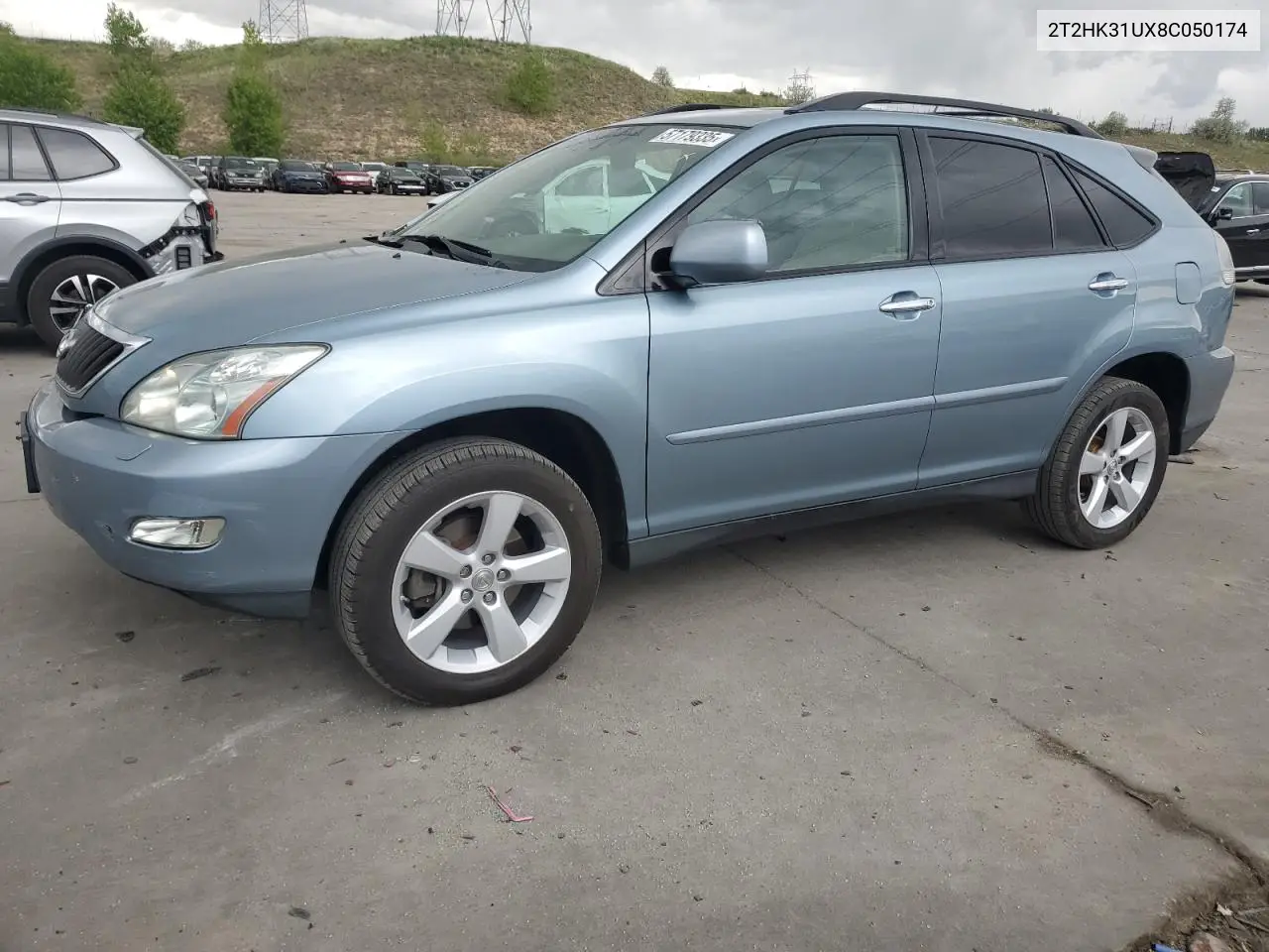 2t2hk31ux8c050174 2T2HK31UX8C050174 2008 Lexus Rx 350