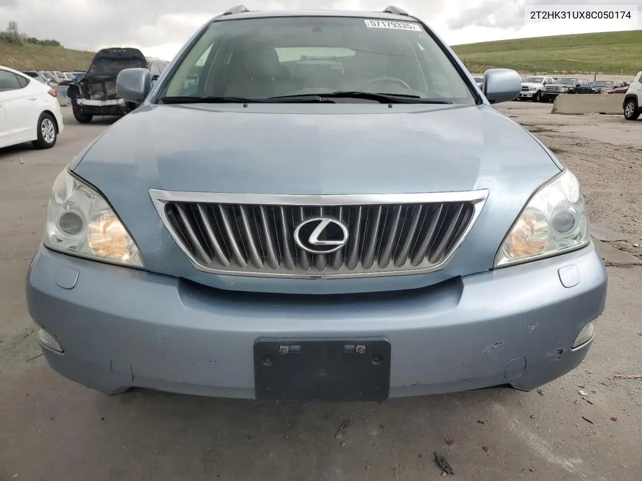 2t2hk31ux8c050174 2T2HK31UX8C050174 2008 Lexus Rx 350