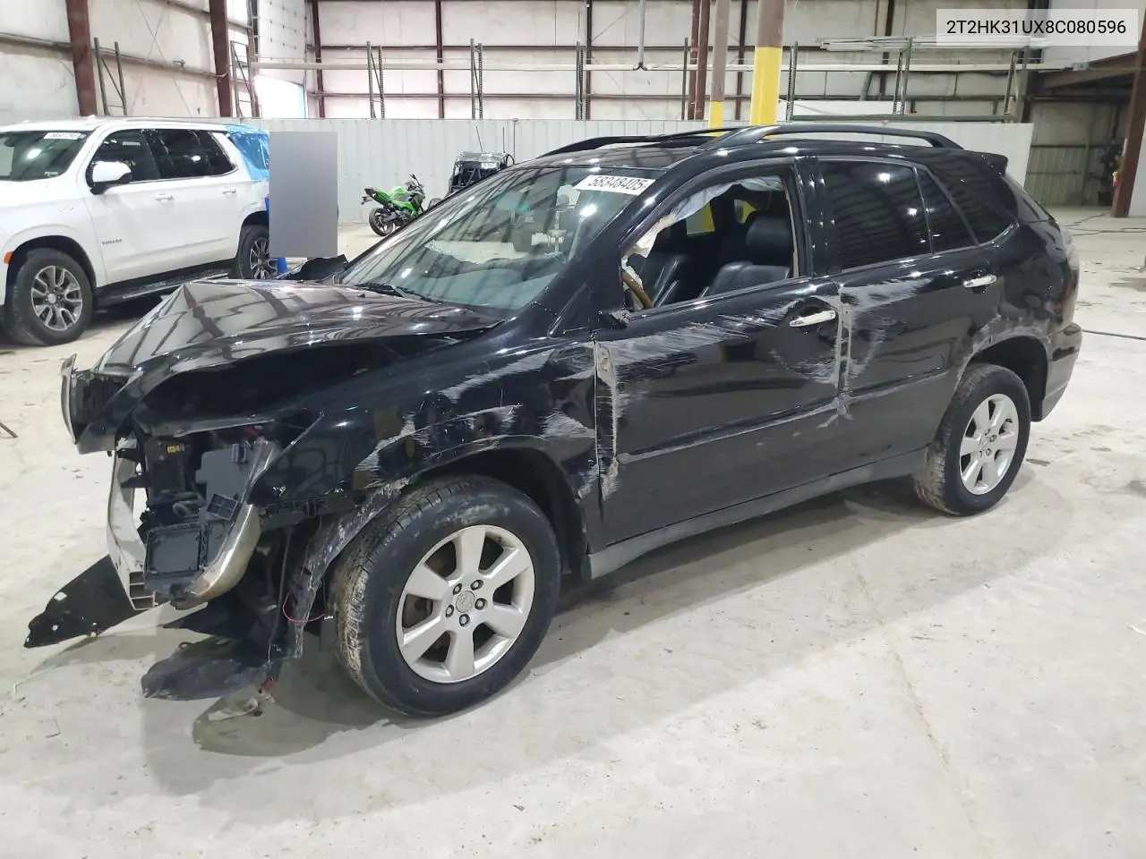 2008 Lexus Rx 350 VIN: 2T2HK31UX8C080596 Lot: 58348405