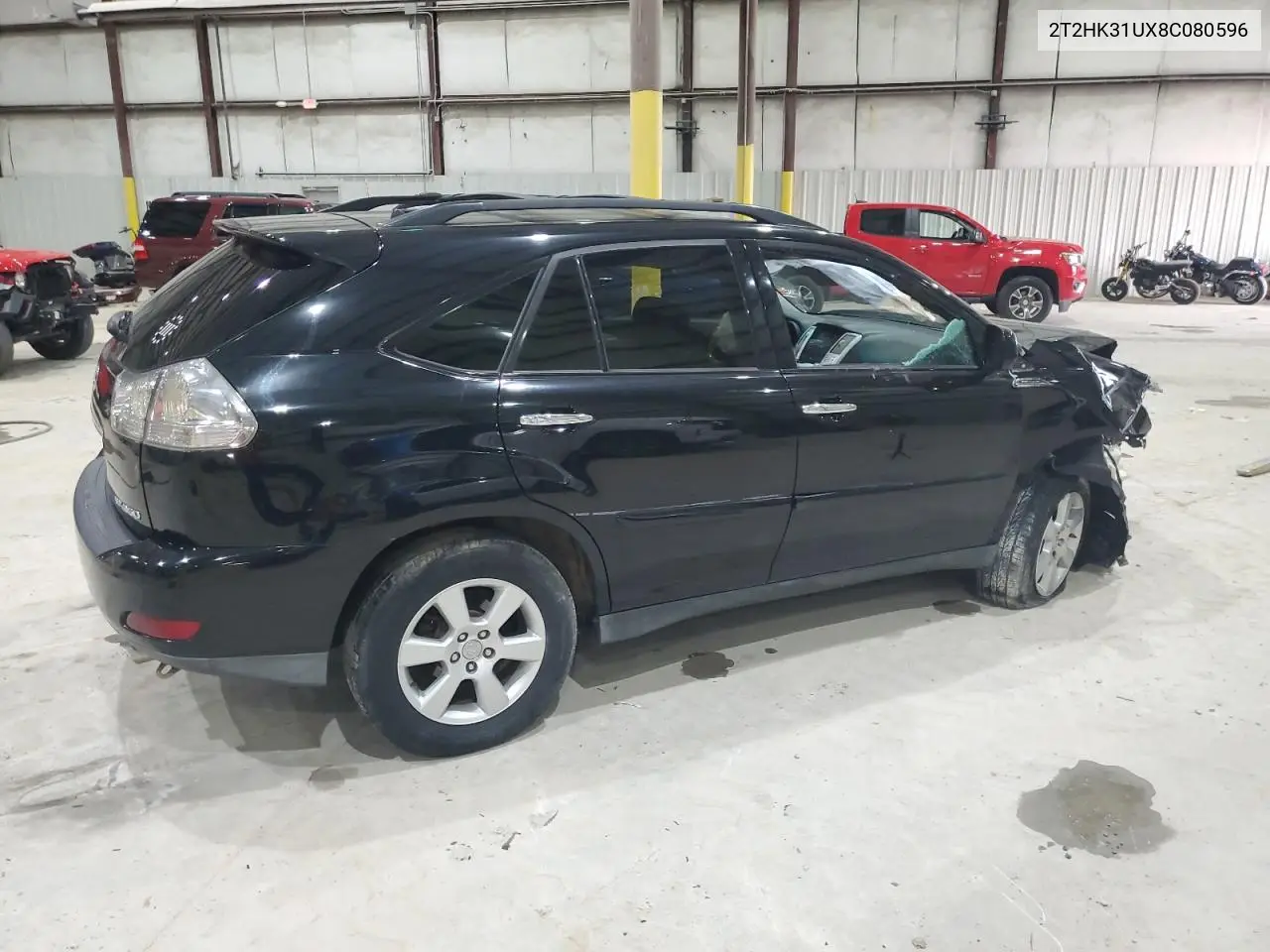 2008 Lexus Rx 350 VIN: 2T2HK31UX8C080596 Lot: 58348405