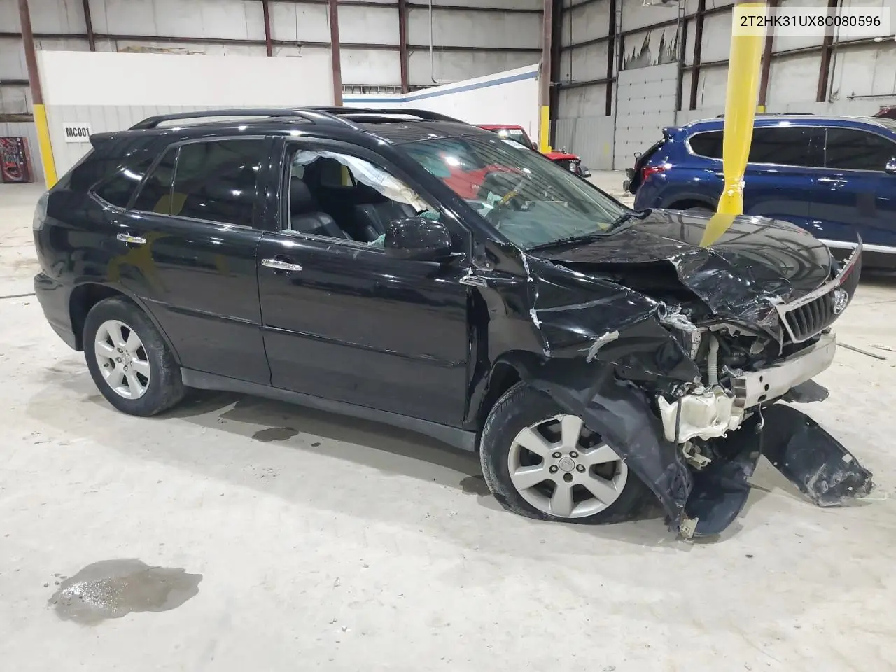 2008 Lexus Rx 350 VIN: 2T2HK31UX8C080596 Lot: 58348405