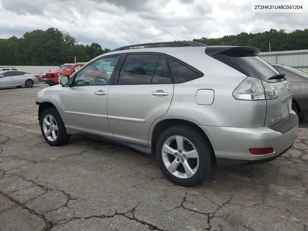2008 Lexus Rx 350 VIN: 2T2HK31U48C061204 Lot: 62650915
