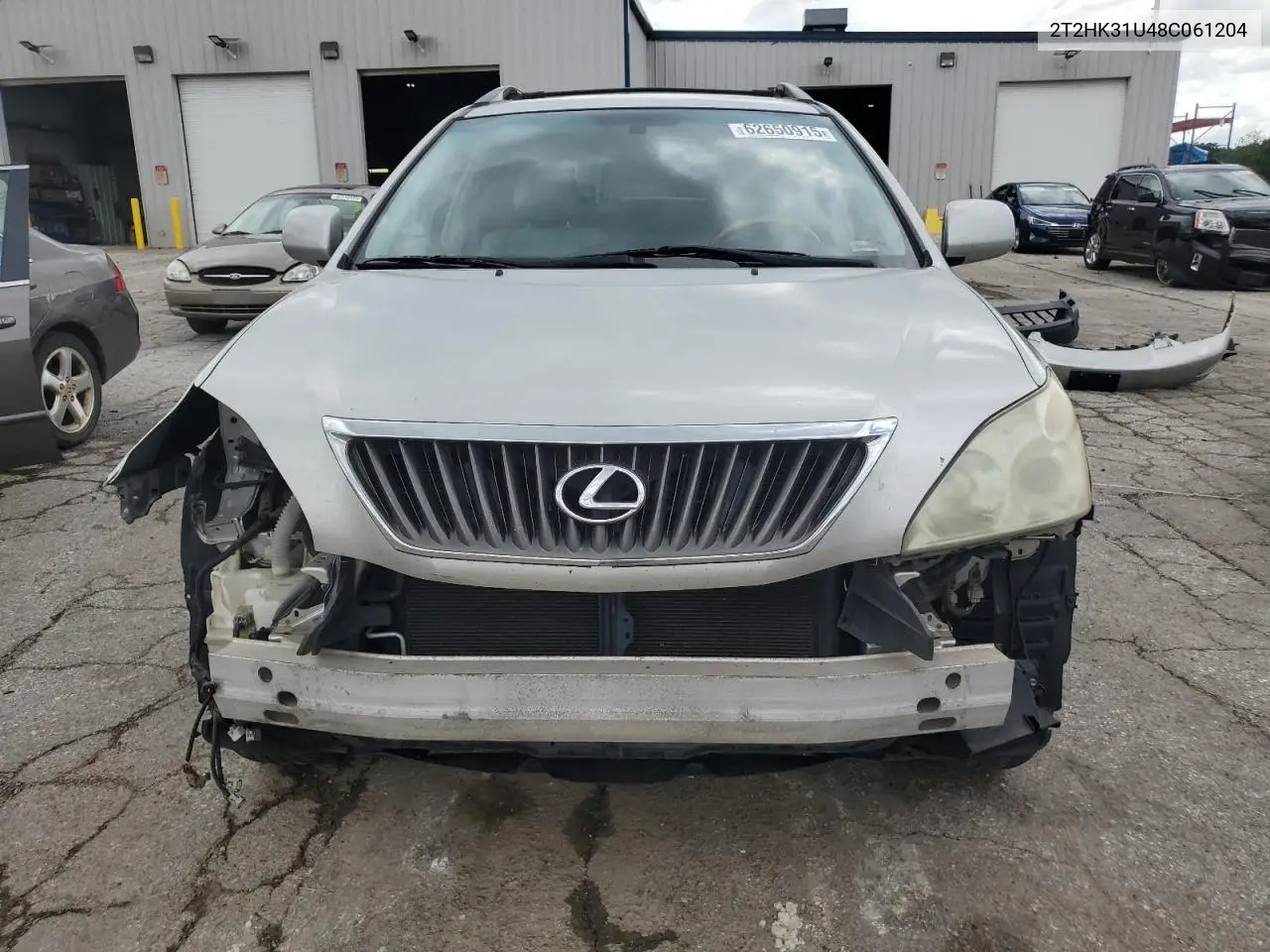 2008 Lexus Rx 350 VIN: 2T2HK31U48C061204 Lot: 62650915