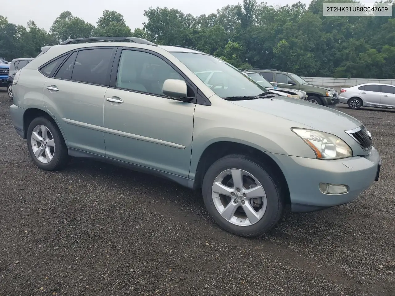 2008 Lexus Rx 350 VIN: 2T2HK31U88C047659 Lot: 62932045