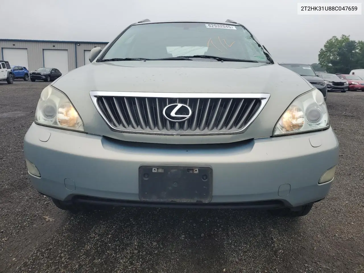2008 Lexus Rx 350 VIN: 2T2HK31U88C047659 Lot: 62932045