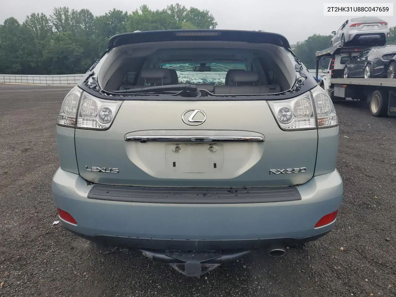 2008 Lexus Rx 350 VIN: 2T2HK31U88C047659 Lot: 62932045