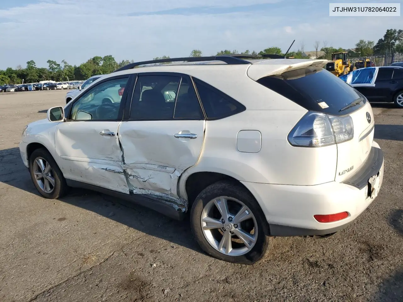 2008 Lexus Rx 400H VIN: JTJHW31U782064022 Lot: 62941875