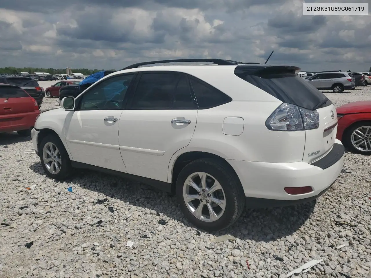 2009 Lexus Rx 350 VIN: 2T2GK31U89C061719 Lot: 56882895