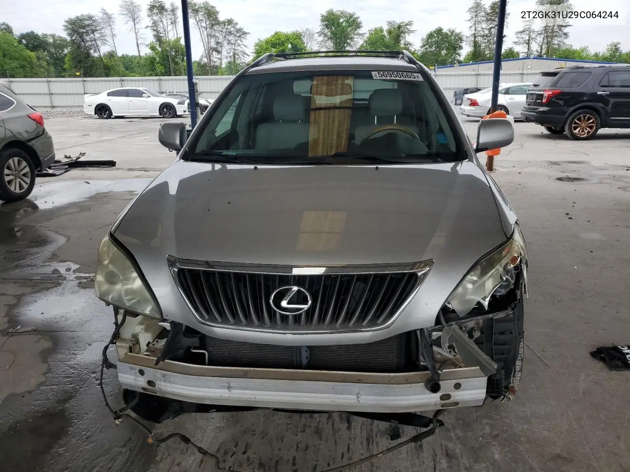 2009 Lexus Rx 350 VIN: 2T2GK31U29C064244 Lot: 56950665