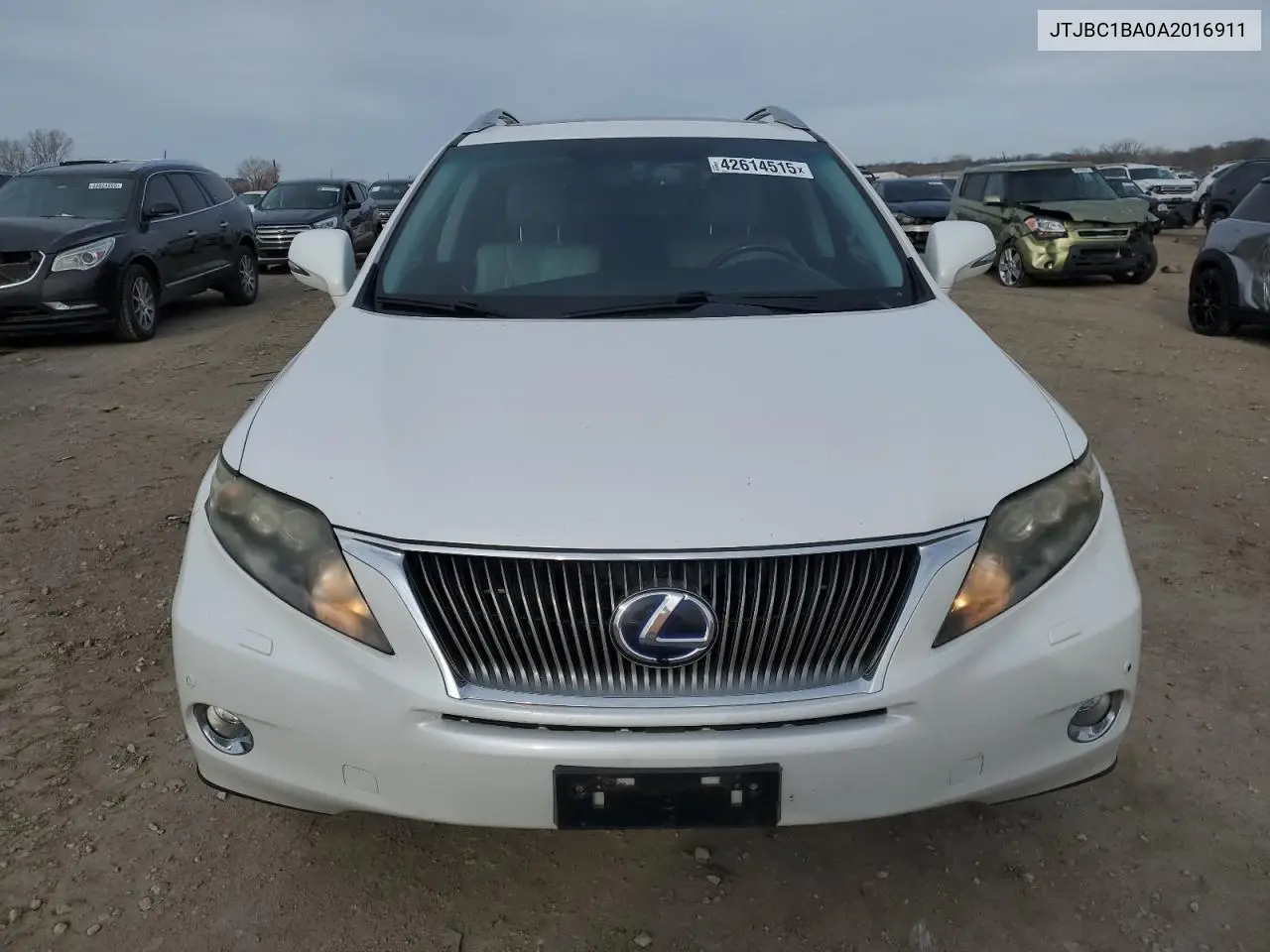 2010 Lexus Rx 450H VIN: JTJBC1BA0A2016911 Lot: 42614515