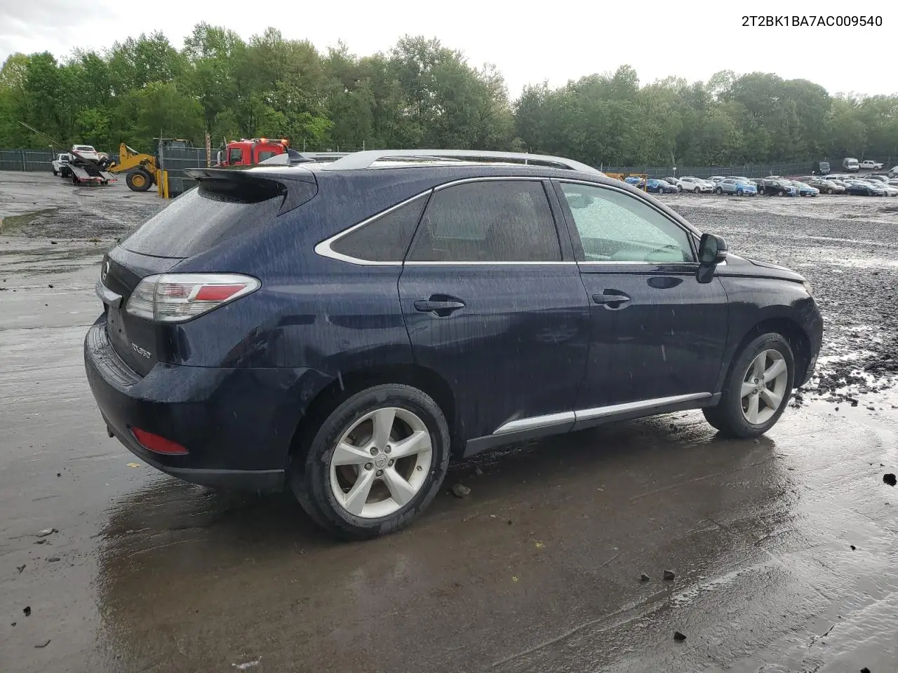 2010 Lexus Rx 350 VIN: 2T2BK1BA7AC009540 Lot: 56349705