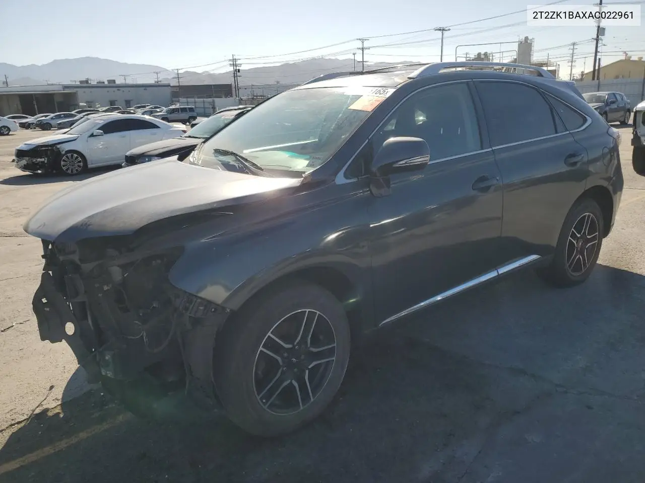2010 Lexus Rx 350 VIN: 2T2ZK1BAXAC022961 Lot: 56685165