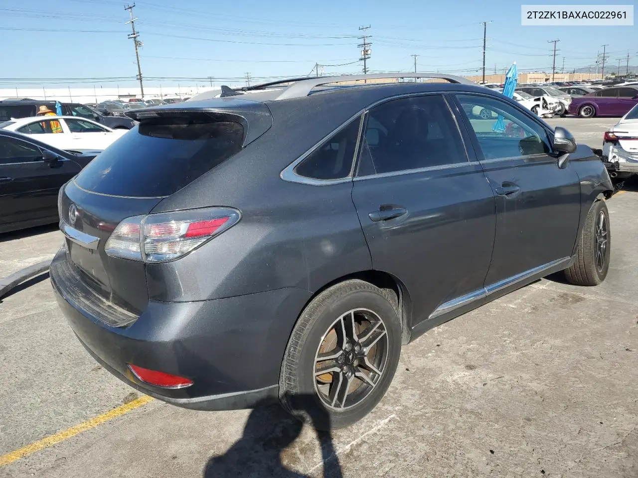 2010 Lexus Rx 350 VIN: 2T2ZK1BAXAC022961 Lot: 56685165