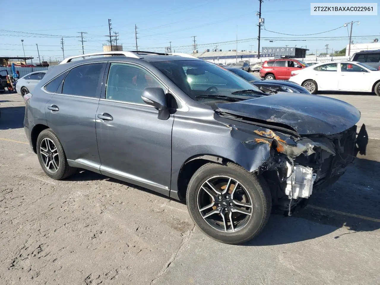 2010 Lexus Rx 350 VIN: 2T2ZK1BAXAC022961 Lot: 56685165