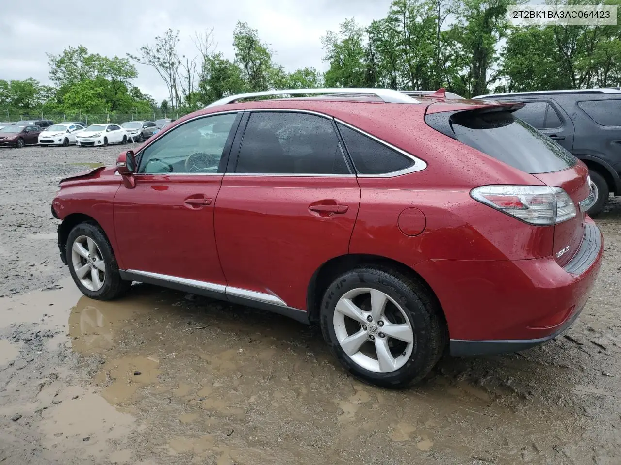 2010 Lexus Rx 350 VIN: 2T2BK1BA3AC064423 Lot: 56840395