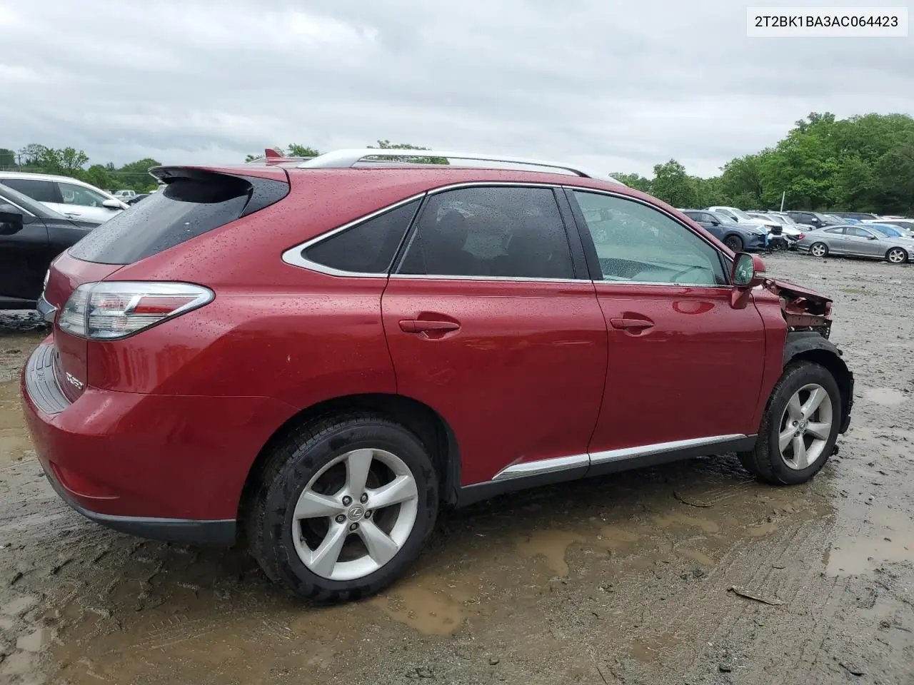 2010 Lexus Rx 350 VIN: 2T2BK1BA3AC064423 Lot: 56840395