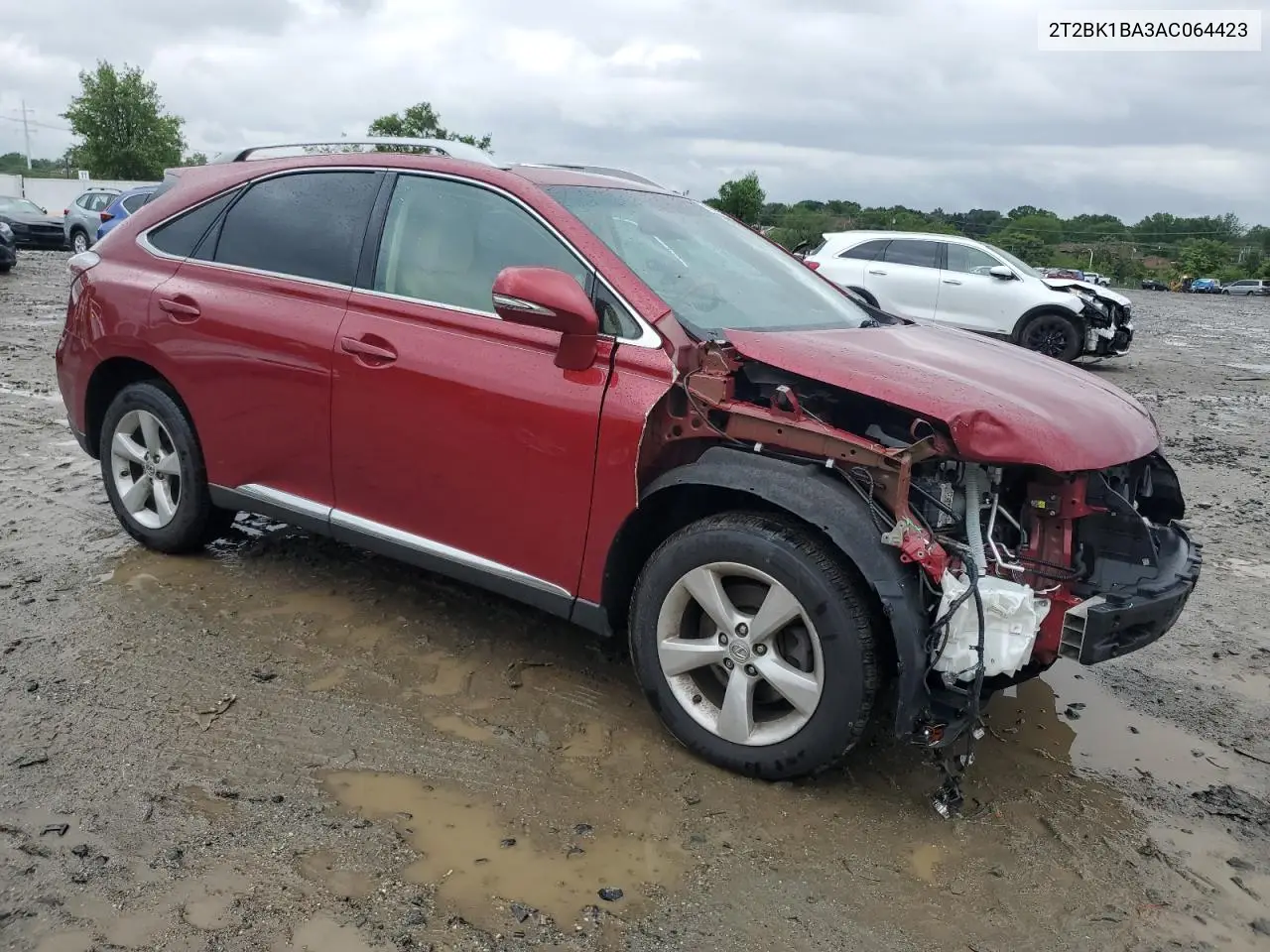 2010 Lexus Rx 350 VIN: 2T2BK1BA3AC064423 Lot: 56840395
