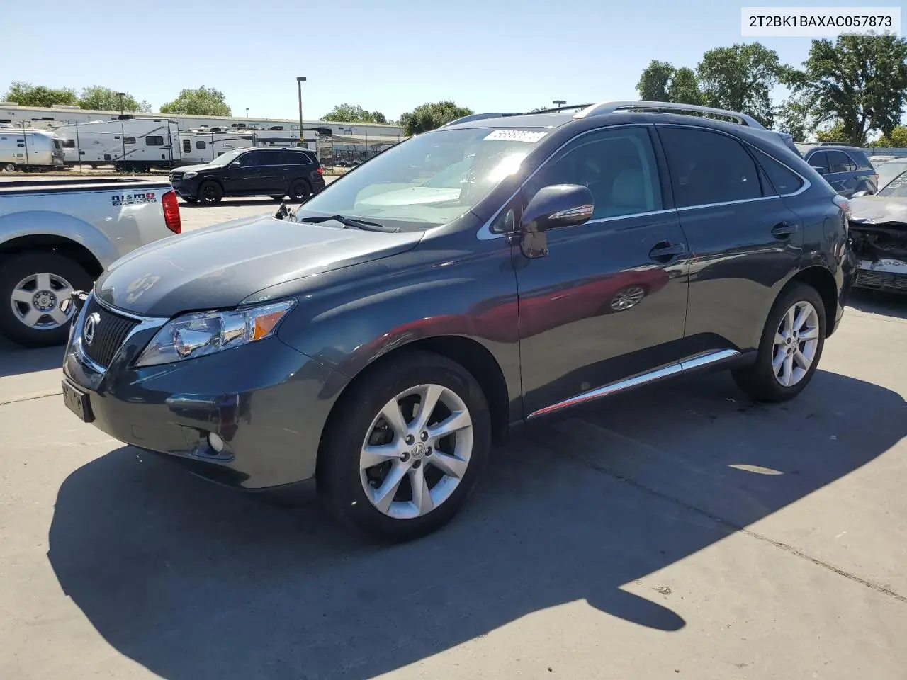 2010 Lexus Rx 350 VIN: 2T2BK1BAXAC057873 Lot: 56880875