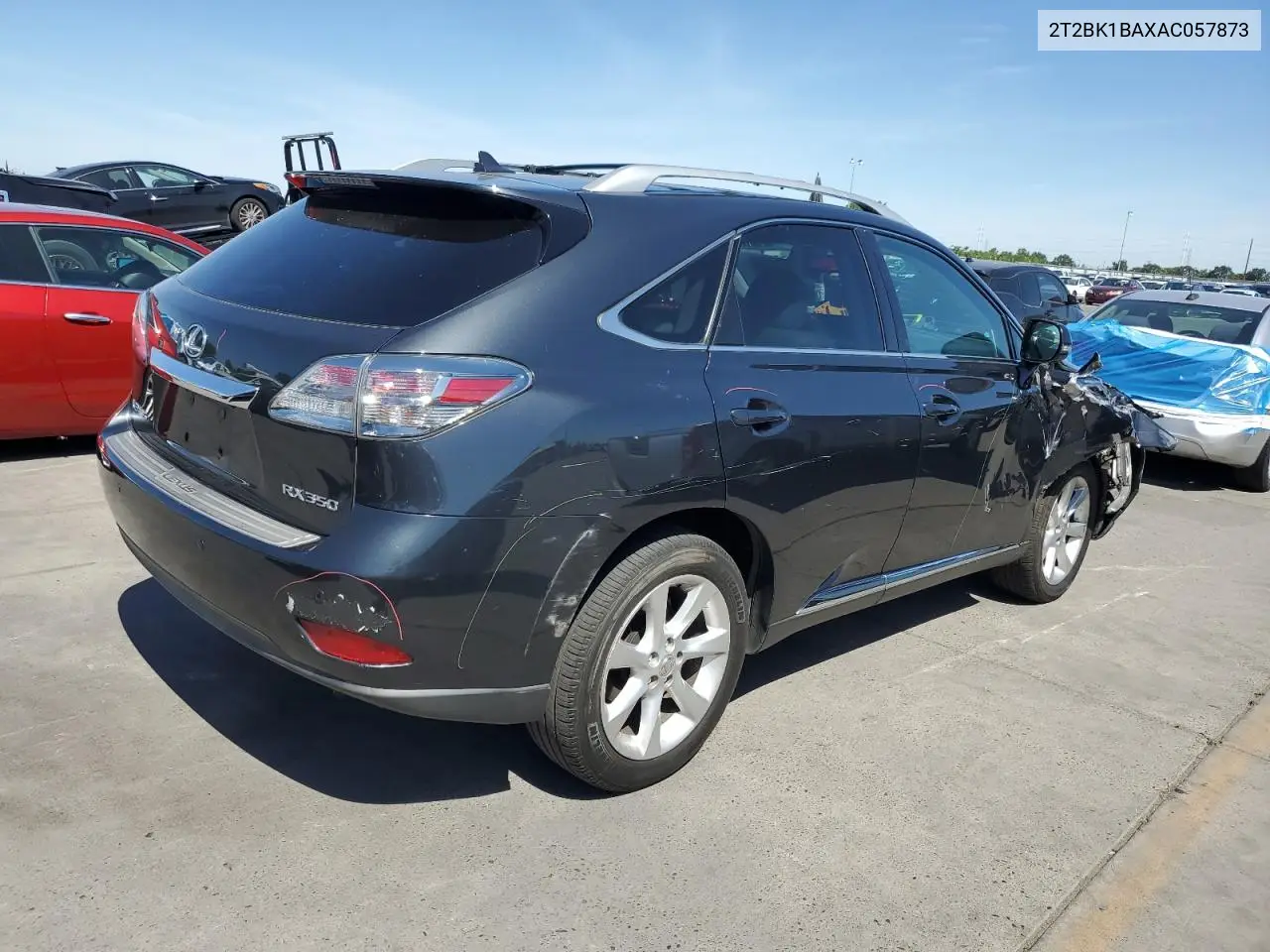 2010 Lexus Rx 350 VIN: 2T2BK1BAXAC057873 Lot: 56880875